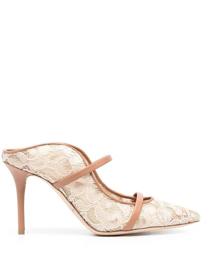 Shop Malone Souliers With Heel Powder