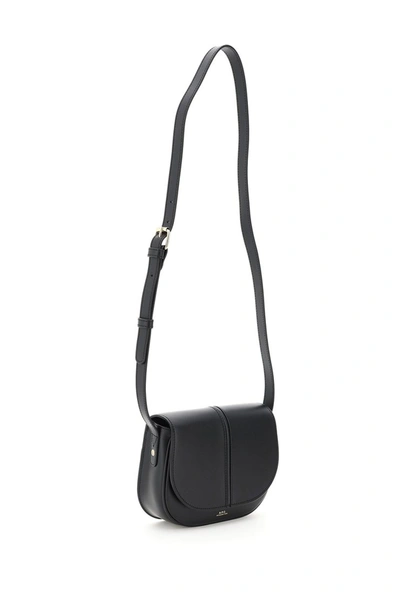 Shop Apc A.p.c. Betty Shoulder Bag In Noir