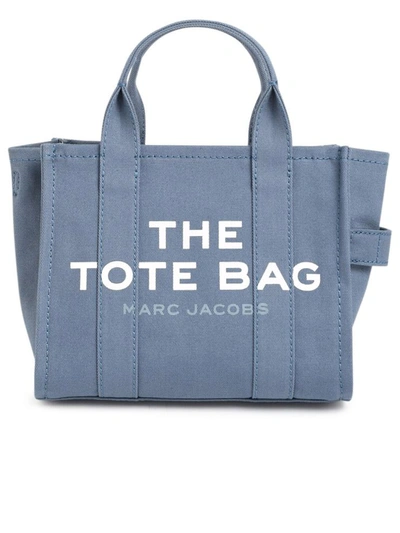 Shop Marc Jacobs Light Blue Mini Traverler Tote Bag