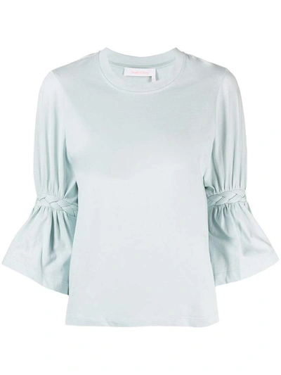 Shop See By Chloé Sweaters Clear Blue