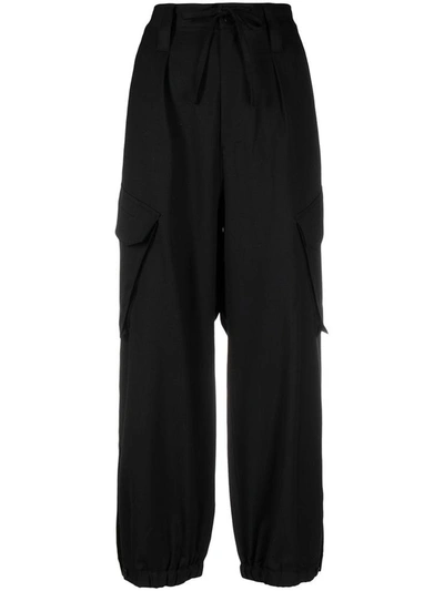 Shop Y-3 Trousers Black