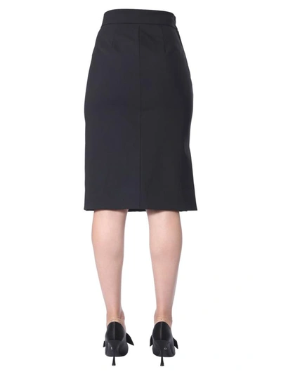 Shop Dolce & Gabbana Tube Skirt In Black