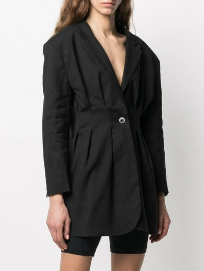 Shop Jacquemus Jackets In Nero