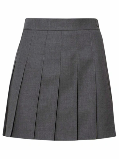 Shop Thom Browne Grey Skirt