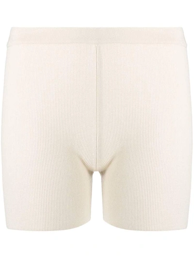 Shop Jacquemus Shorts In Beige