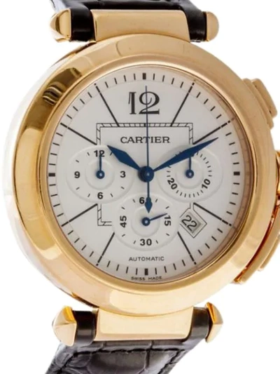 Pre-owned Cartier 2005  Pasha 38mm In Gold