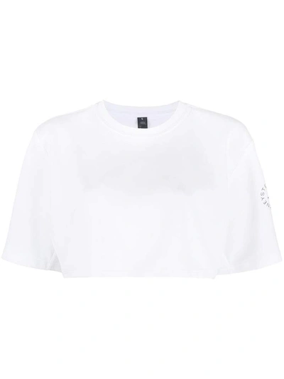 Shop Adidas By Stella Mccartney T-shirts And Polos White