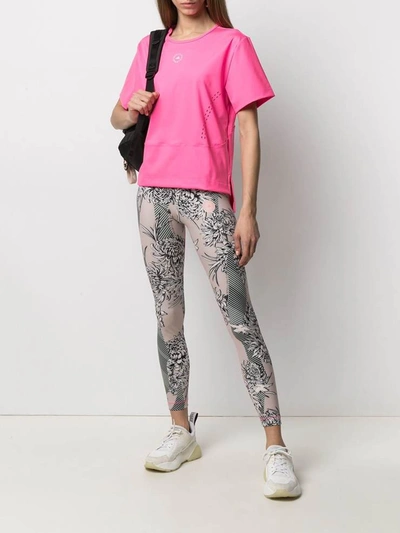 Shop Adidas By Stella Mccartney T-shirts And Polos Pink