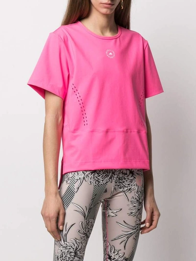 Shop Adidas By Stella Mccartney T-shirts And Polos Pink