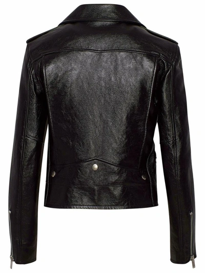 Shop Saint Laurent Black Jacket