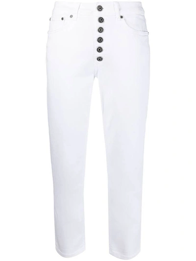 Shop Dondup Jeans White