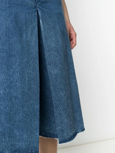 Shop Maison Margiela Skirts Clear Blue