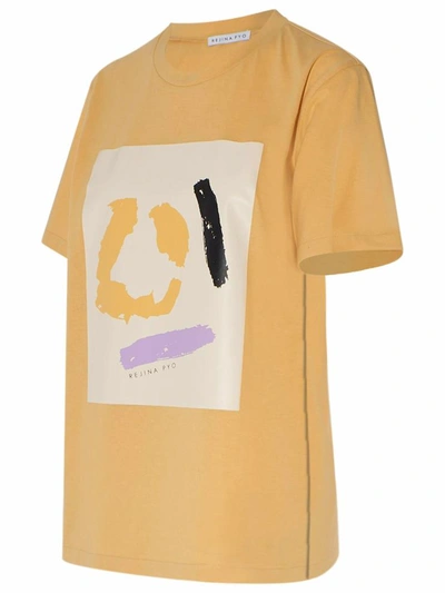 Shop Rejina Pyo T-shirt Murphy Ocra In Yellow