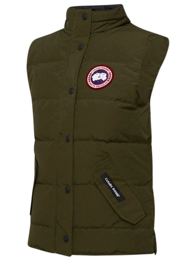 Shop Canada Goose Green Freestyle Vest