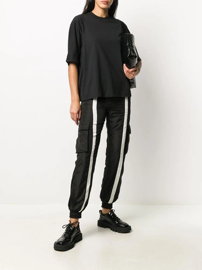 Shop Y-3 T-shirts And Polos Black