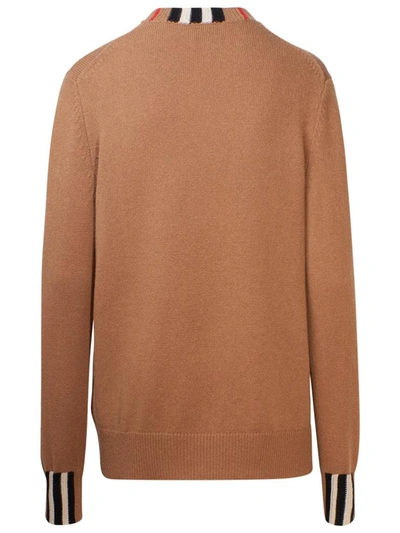 Shop Burberry Beige Eyre Sweater