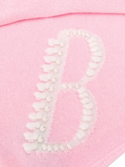 Shop Barrie Logo Bandana Scarf In Pink