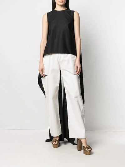 Shop Dries Van Noten Top Black