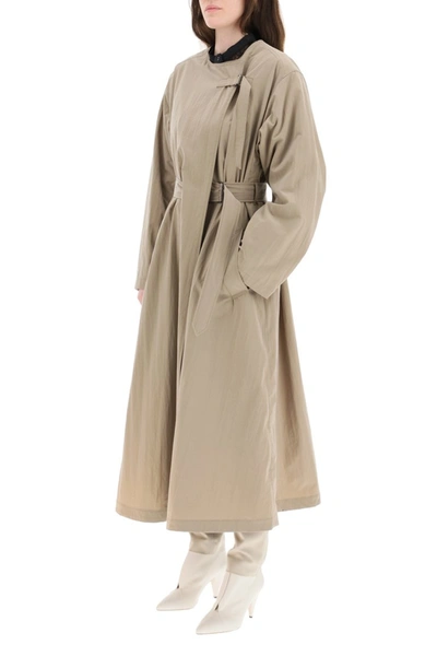 Shop Isabel Marant Ilifawn Trench Coat In Beige