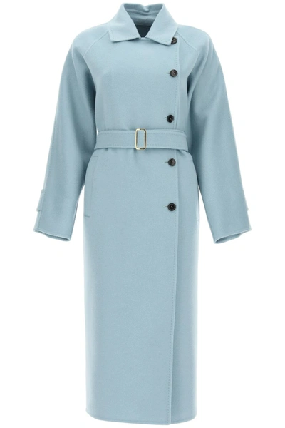 Shop Max Mara Osol Coat In Verde