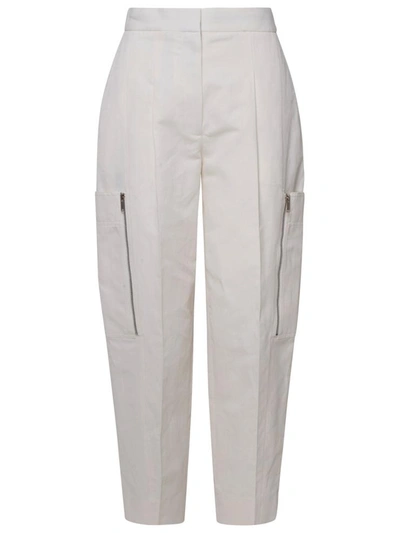 Shop Stella Mccartney Pantalone Karla Bianchi In White