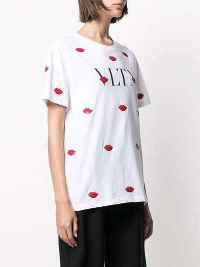 Shop Valentino T-shirts And Polos White