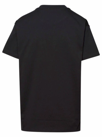 Shop Burberry Black Carrick T-shirt