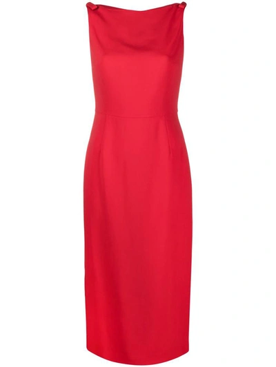 Shop Valentino Dresses Red