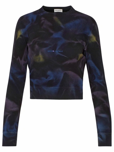 Shop Saint Laurent Multicolor Sweatshirt In Pattern