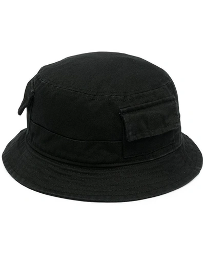 Shop Heron Preston Hats Black