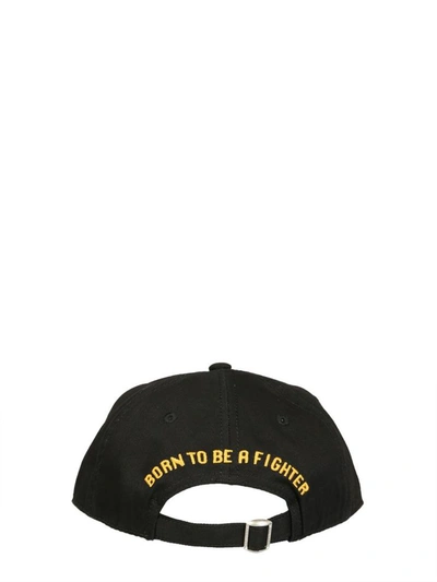 Shop Dsquared2 Baseball Cap In Black