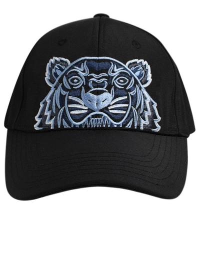Shop Kenzo Black Tiger Hat