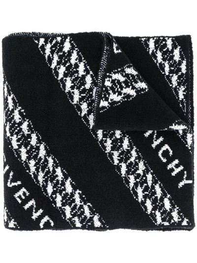 Shop Givenchy Scarfs Black