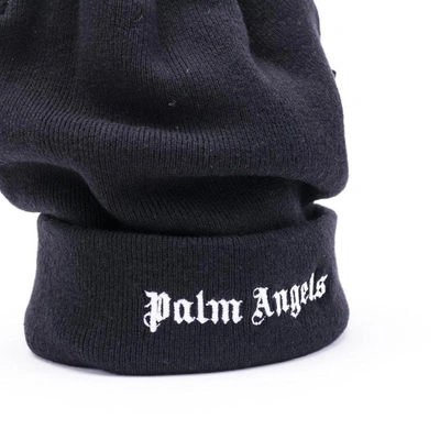 Shop Palm Angels Hats Black