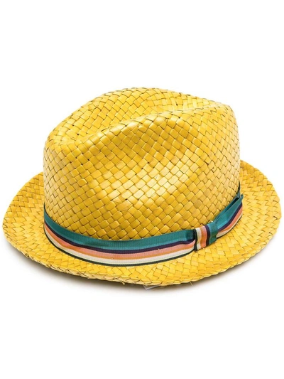 Shop Paul Smith Hats Yellow