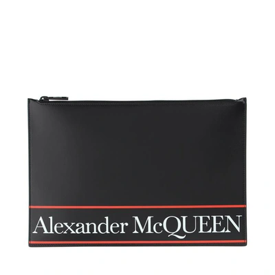 Shop Alexander Mcqueen Wallets In Nero