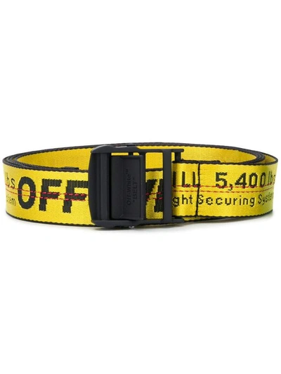 Shop Off-white Off White Belts Yellow