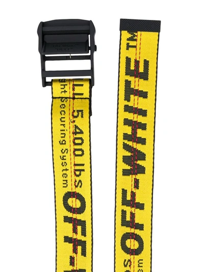 Shop Off-white Off White Belts Yellow