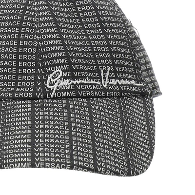 Shop Versace Hats In Nero