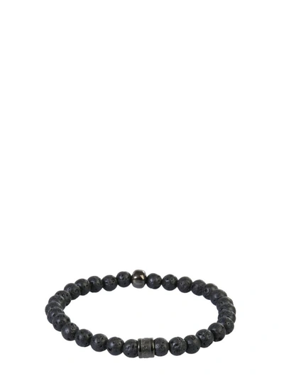 Shop Northskull Gunmetal Atticus Bracelet In Black