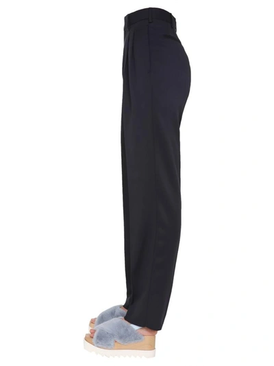 Shop Stella Mccartney Wide Trousers Unisex In Black