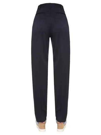 Shop Stella Mccartney Wide Trousers Unisex In Black