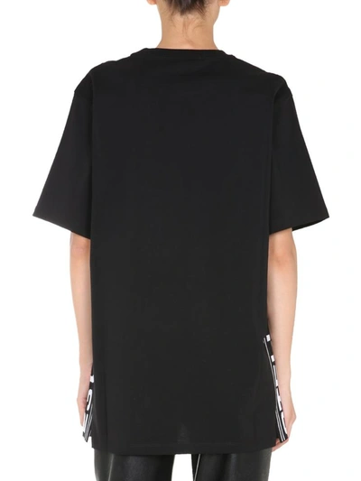 Shop Stella Mccartney Round Neck T-shirt Unisex In Black