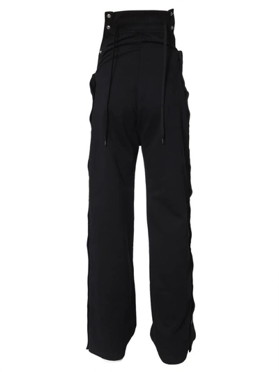 Shop Diesel Red Tag Pants In Collab With Glenn Martens Unisex In Black