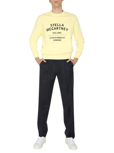 Shop Stella Mccartney Oversize Fit Sweatshirt Unisex In Yellow