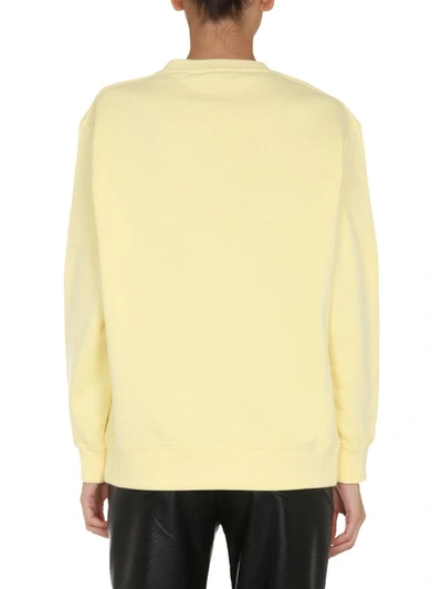 Shop Stella Mccartney Oversize Fit Sweatshirt Unisex In Yellow