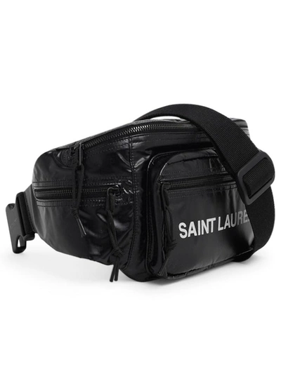 Shop Saint Laurent Black Fanny Pack