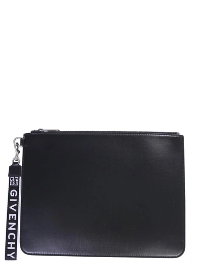 Shop Givenchy Pouch With Logo In Black