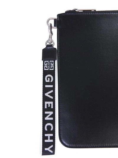Shop Givenchy Pouch With Logo In Black