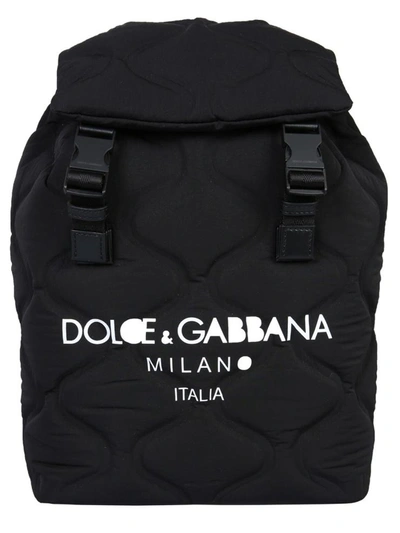 Shop Dolce & Gabbana Palermo Backpack In Black